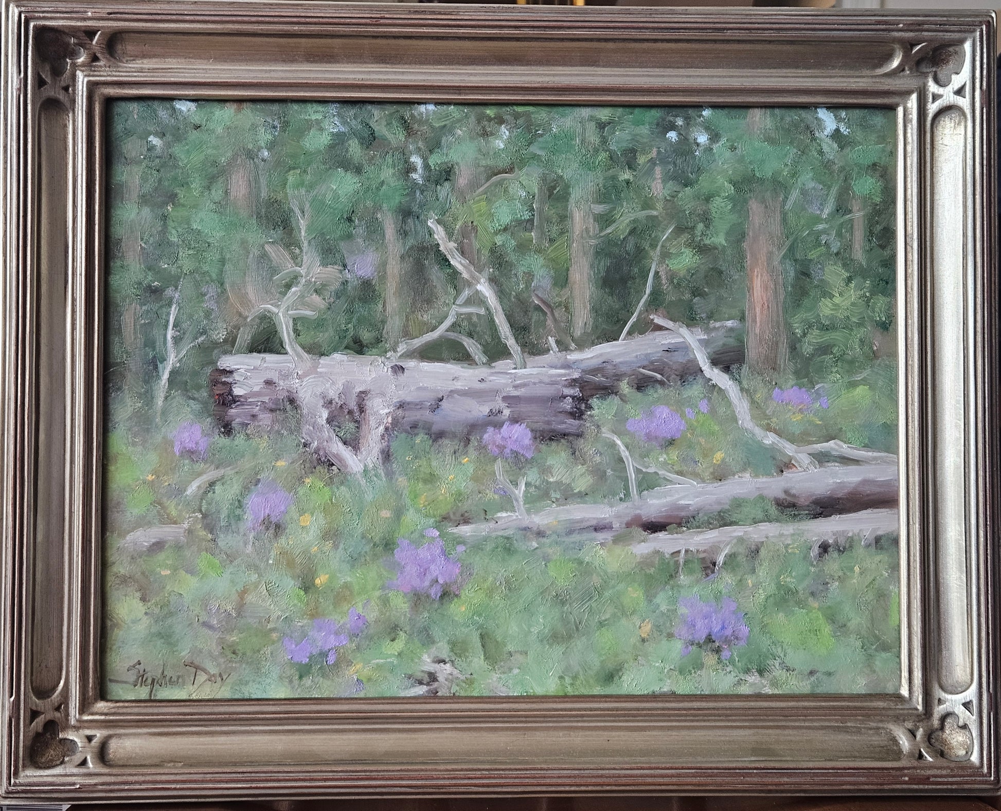 Fallen Timber - Wyoming-Painting-Stephen Day-Sorrel Sky Gallery