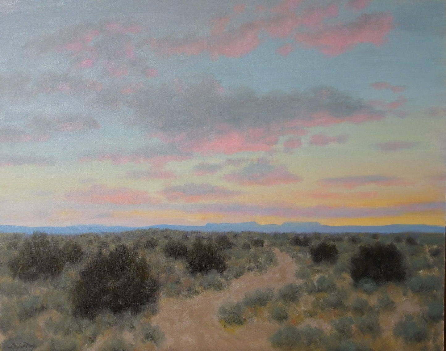 Open Country Evening-Painting-Stephen Day-Sorrel Sky Gallery