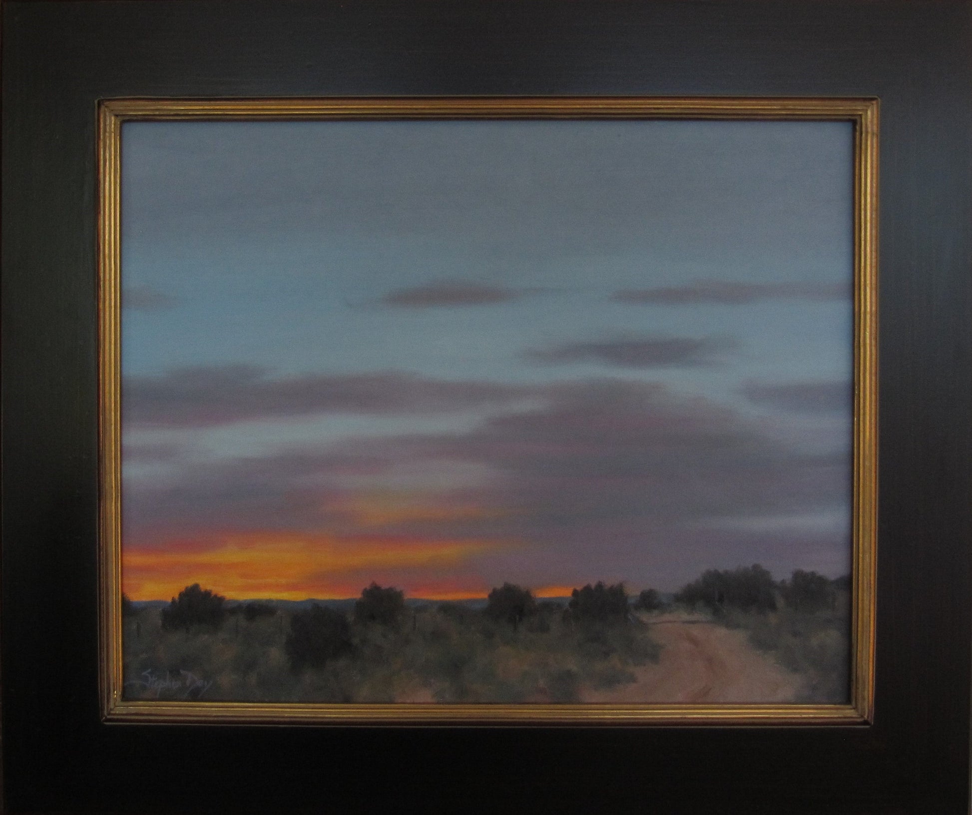 Ranch Gate Evening-Painting-Stephen Day-Sorrel Sky Gallery