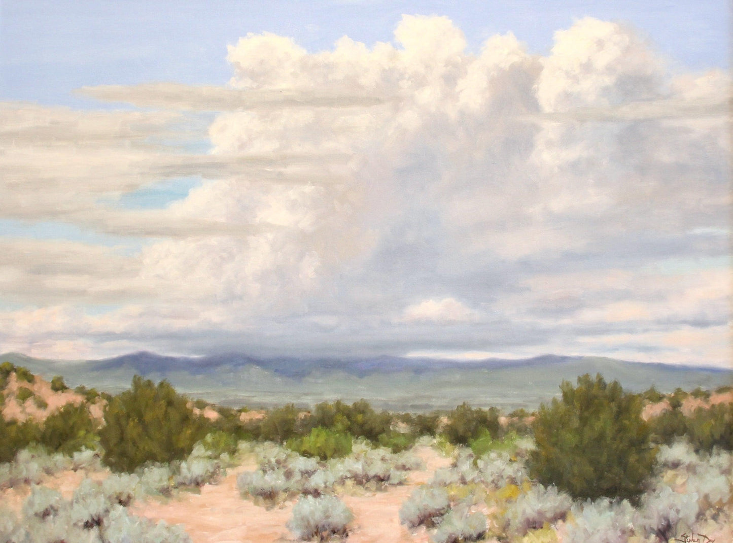 Summer Clouds – Near Santa Fe