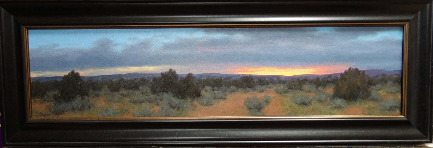 Sundown Near Santa Fe-Painting-Stephen Day-Sorrel Sky Gallery