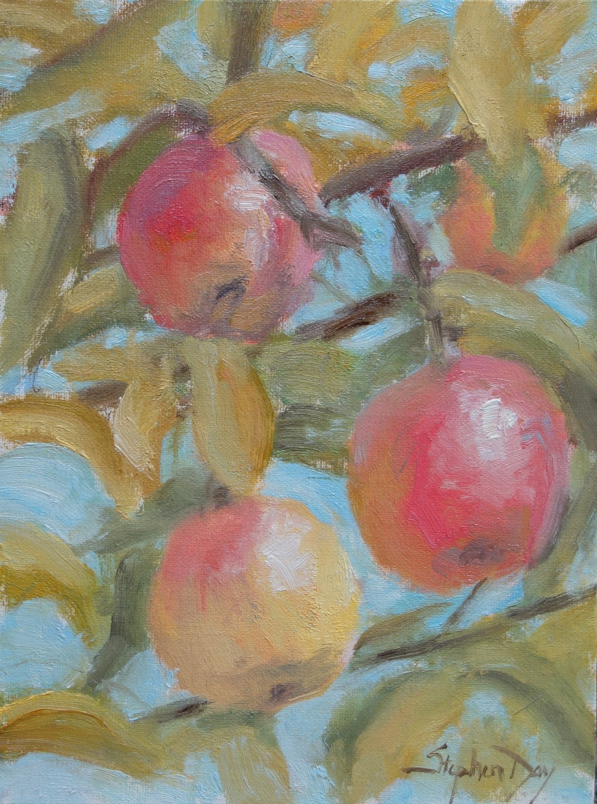 Taos Apples-Painting-Stephen Day-Sorrel Sky Gallery