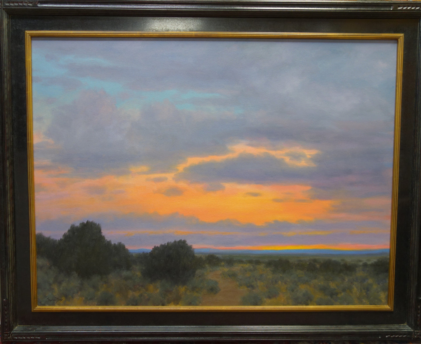 Taos Twilight Sky-Painting-Stephen Day-Sorrel Sky Gallery