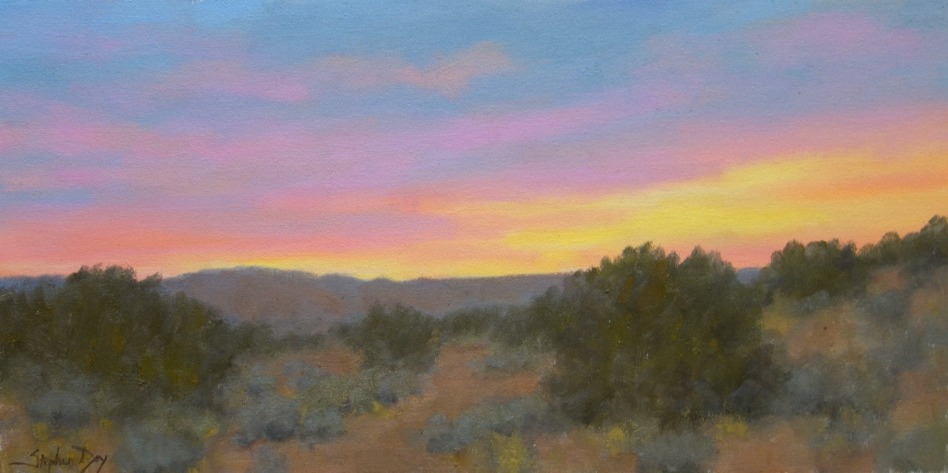 The Glowing Sky-Painting-Stephen Day-Sorrel Sky Gallery