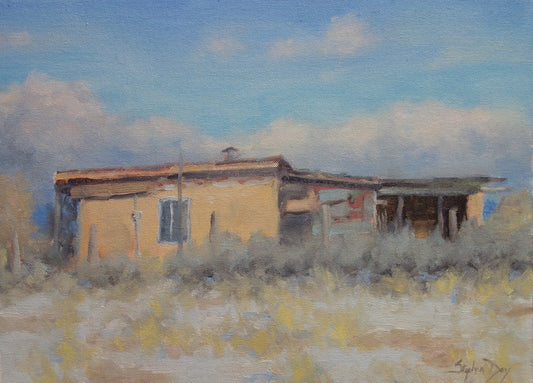 Winter Adobe-Painting-Stephen Day-Sorrel Sky Gallery