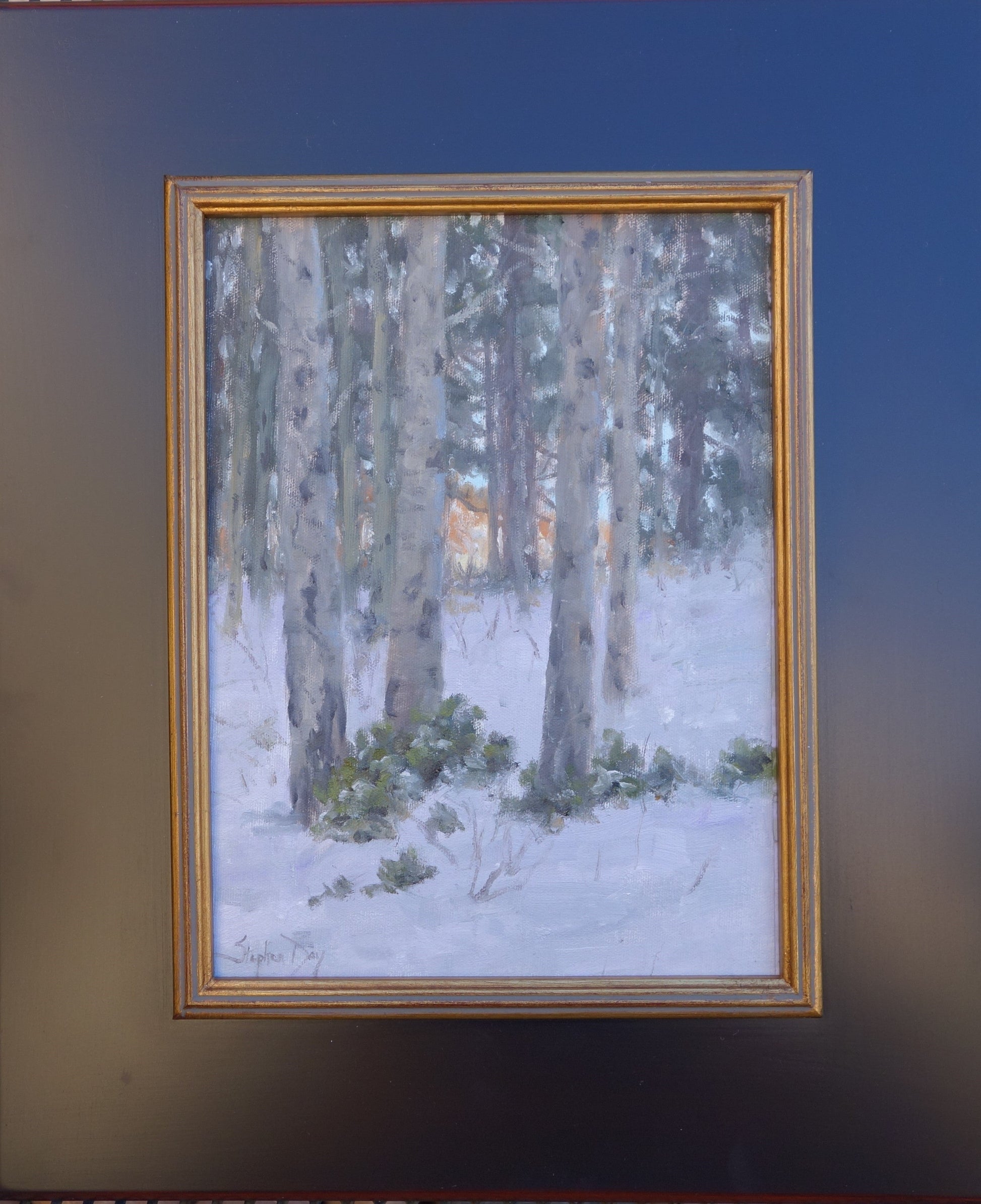 Winter Evening-Painting-Stephen Day-Sorrel Sky Gallery