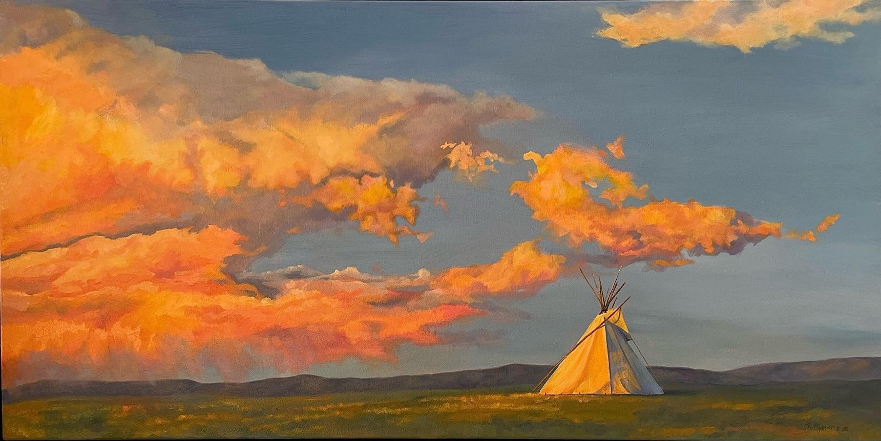 They Saw Falling Clouds-Painting-Tamara Rymer-Sorrel Sky Gallery