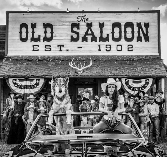 THE OLD SALOON (B&W)