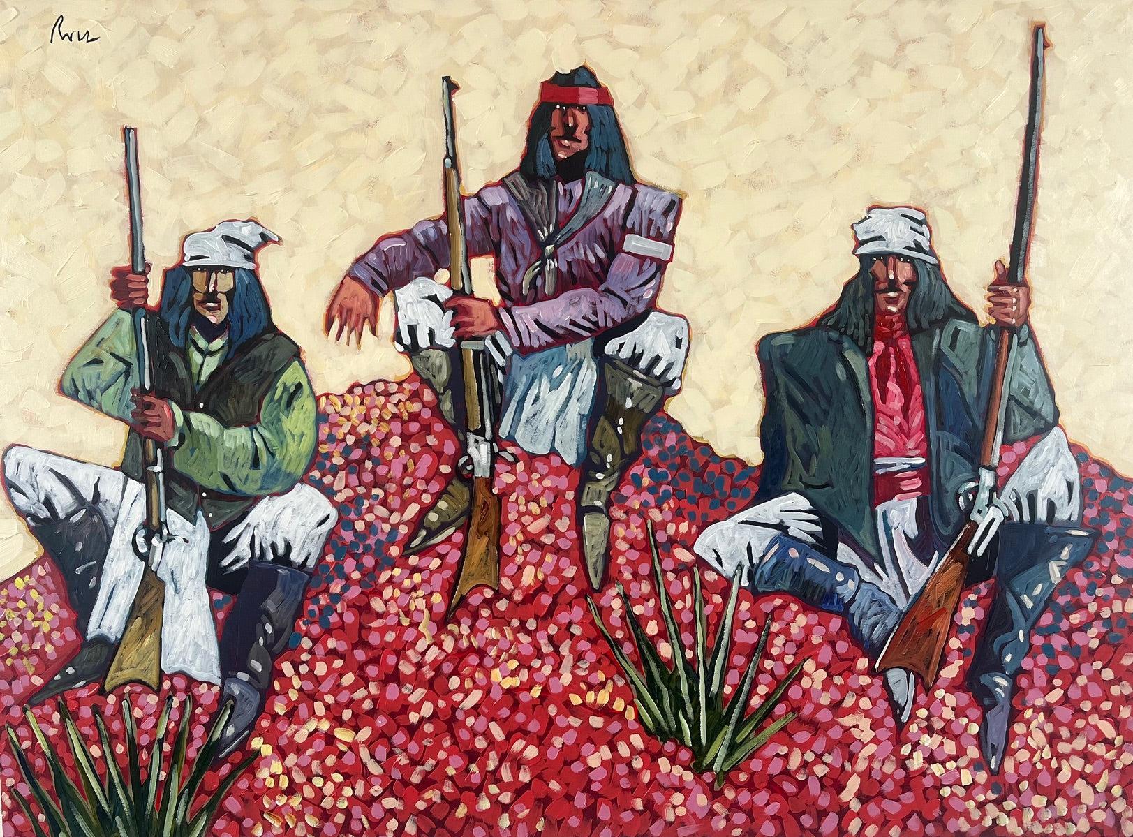 Apache-Painting-Thom Ross-Sorrel Sky Gallery