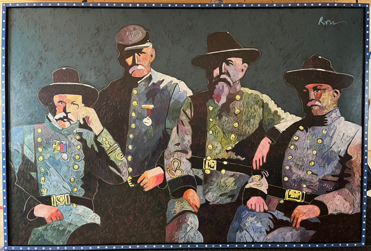 Civil War Veterans-Painting-Thom Ross-Sorrel Sky Gallery