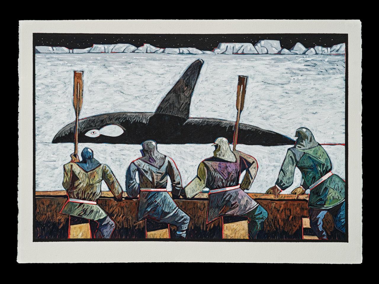 Killer Whale-Painting-Thom Ross-Sorrel Sky Gallery