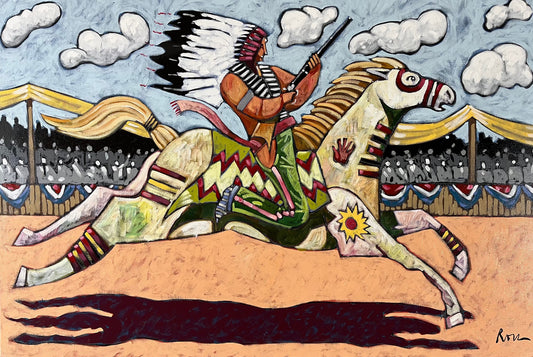 Show Indian-Painting-Thom Ross-Sorrel Sky Gallery