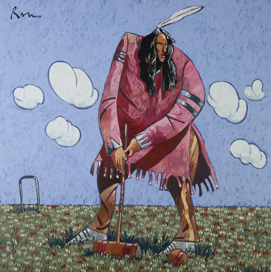 The Croquet Game-Painting-Thom Ross-Sorrel Sky Gallery
