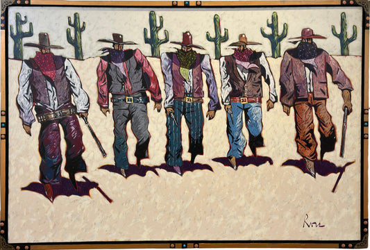 The Men from the Babocomari-Painting-Thom Ross-Sorrel Sky Gallery