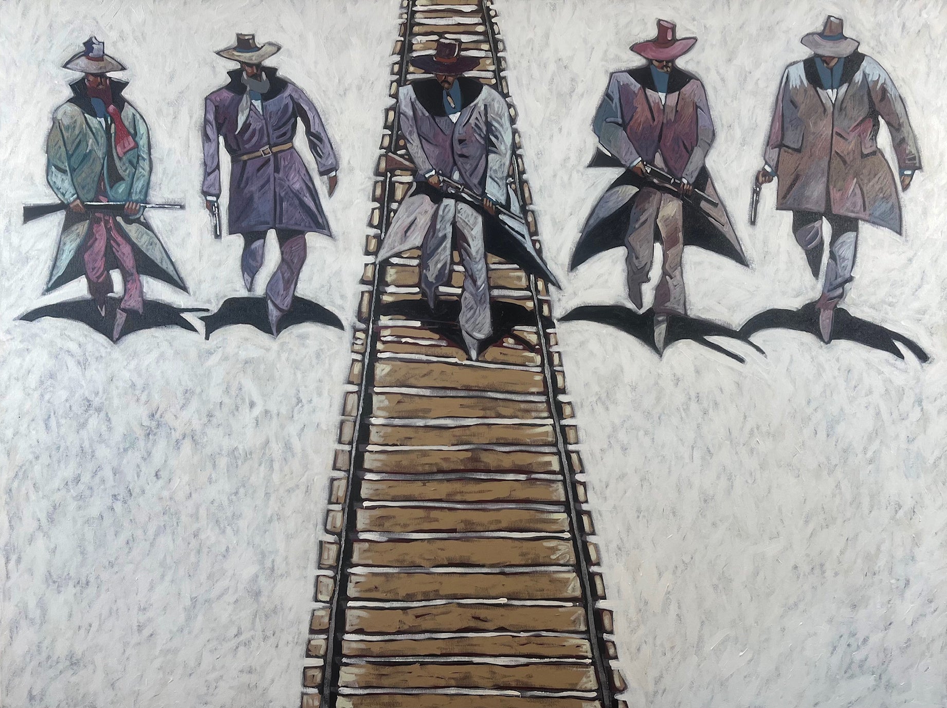 They Went Looking for Stilwell...and Found Him-Painting-Thom Ross-Sorrel Sky Gallery