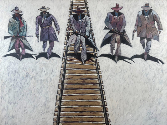 They Went Looking for Stilwell...and Found Him-Painting-Thom Ross-Sorrel Sky Gallery