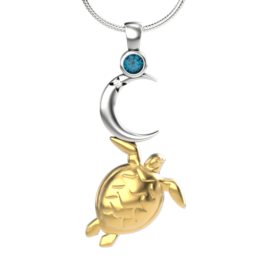 Noc Turtle Pendant-Jewelry-Tim Cherry-Sorrel Sky Gallery