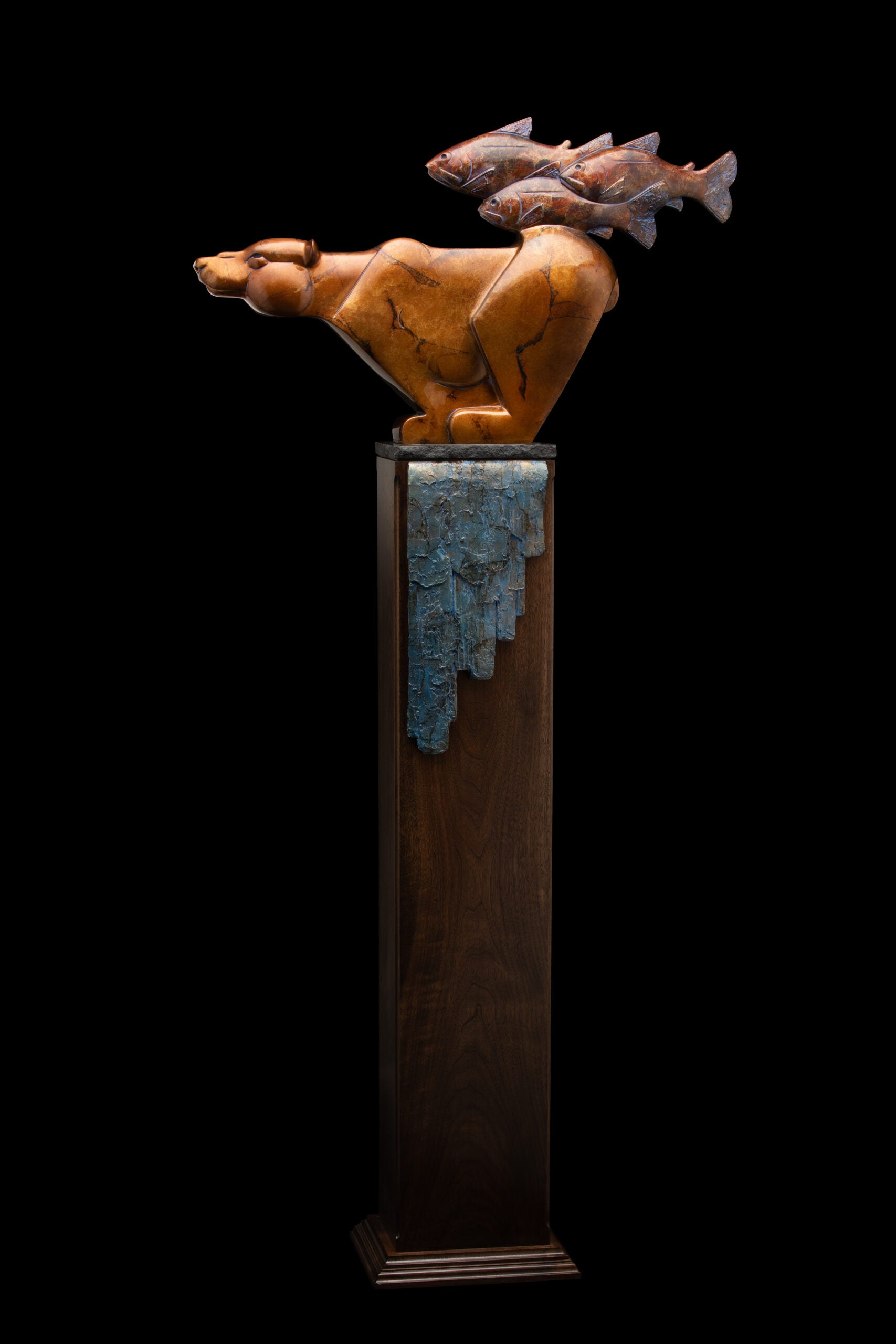 Dreams of Salmon - Large-Sculpture-Tim Cherry-Sorrel Sky Gallery