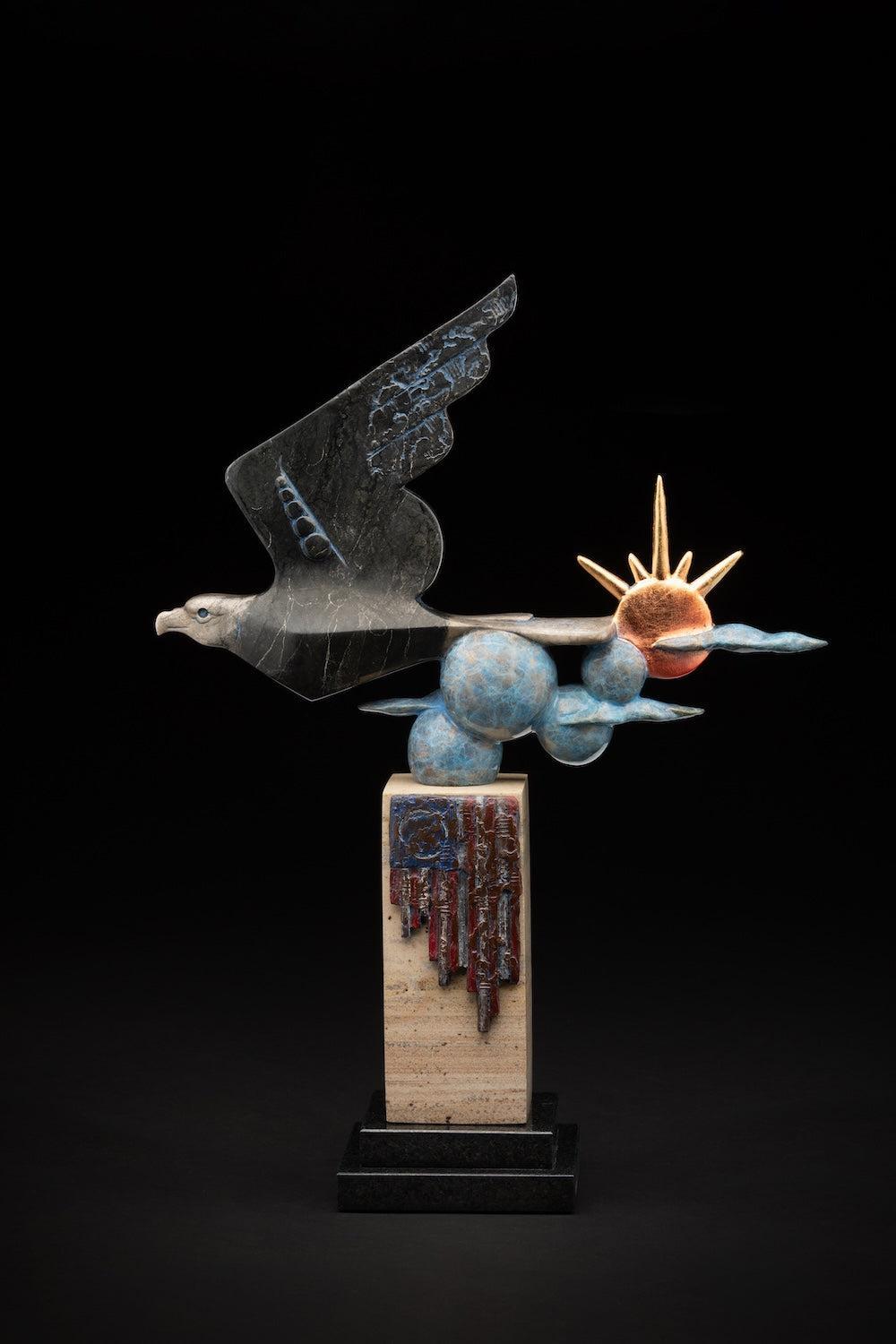 Free Bird-Sculpture-Tim Cherry-Sorrel Sky Gallery