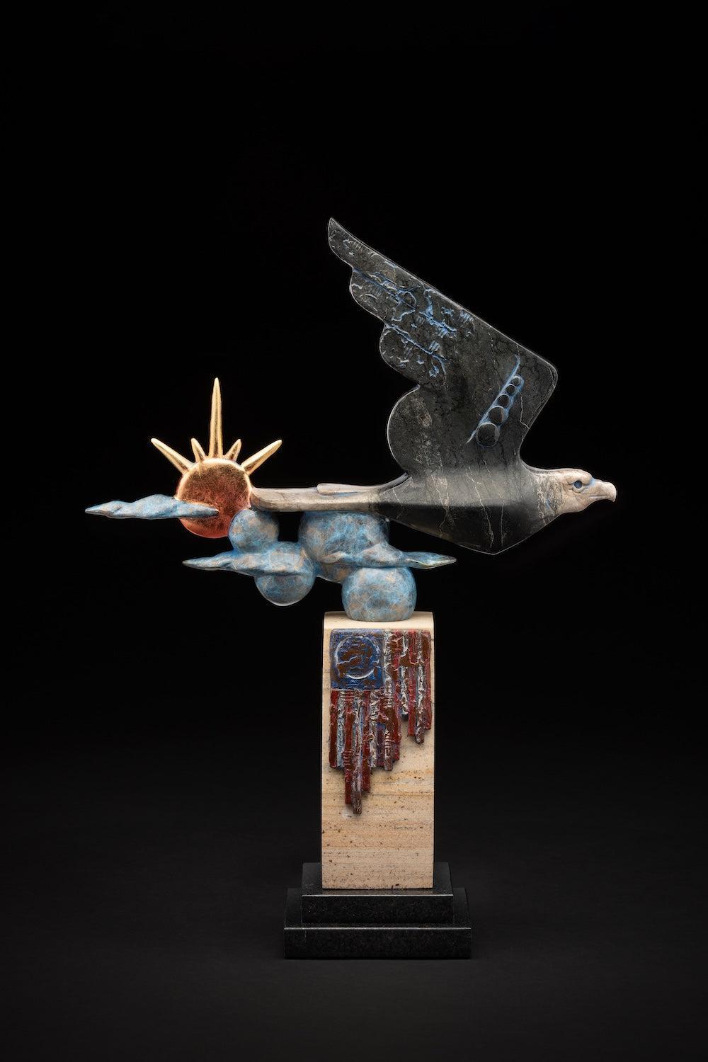 Free Bird-Sculpture-Tim Cherry-Sorrel Sky Gallery