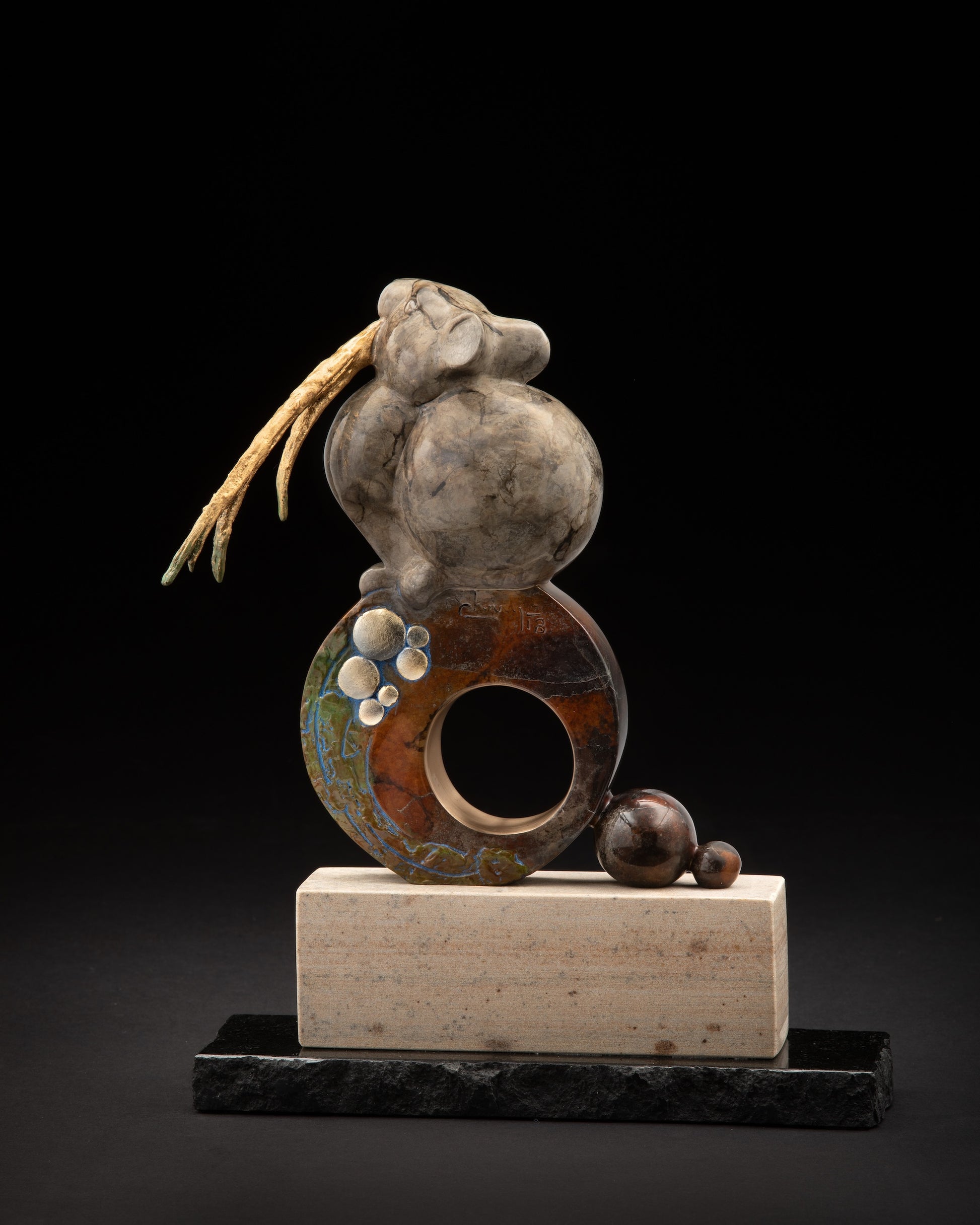 Pika Picker-Sculpture-Tim Cherry-Sorrel Sky Gallery