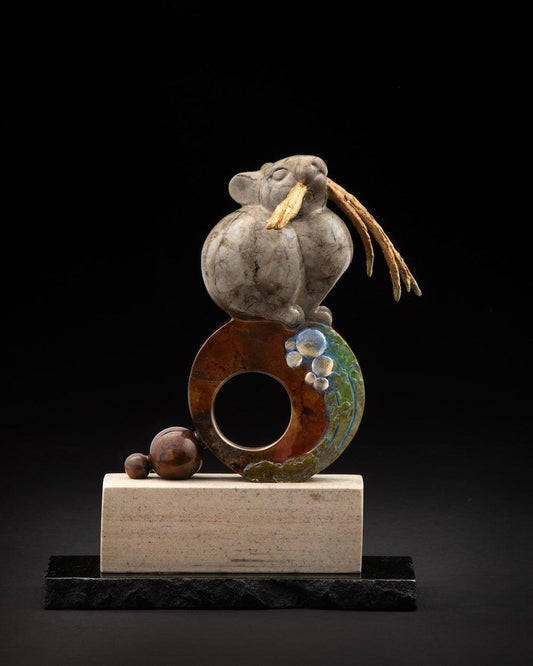 Pika Picker-Sculpture-Tim Cherry-Sorrel Sky Gallery