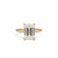 Emerald Cut Cascadia Ring-Jewelry-Toby Pomeroy-Sorrel Sky Gallery