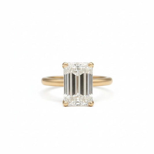 Emerald Cut Cascadia Ring-Jewelry-Toby Pomeroy-Sorrel Sky Gallery