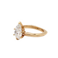Pear Cut Solitaire Engagement Ring-Jewelry-Toby Pomeroy-Sorrel Sky Gallery