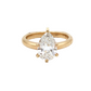Pear Cut Solitaire Engagement Ring-Jewelry-Toby Pomeroy-Sorrel Sky Gallery