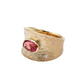 Tapered Vale Ring with Tourmaline-Jewelry-Toby Pomeroy-Sorrel Sky Gallery