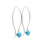 Turquoise Comet Earrings-Jewelry-Toby Pomeroy-Sorrel Sky Gallery