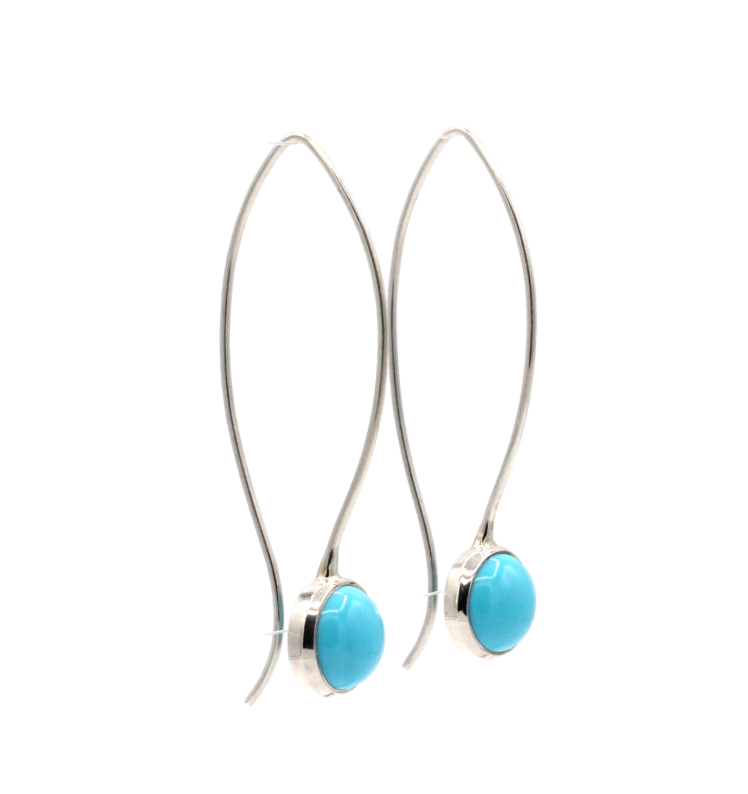 Turquoise Comet Earrings-Jewelry-Toby Pomeroy-Sorrel Sky Gallery