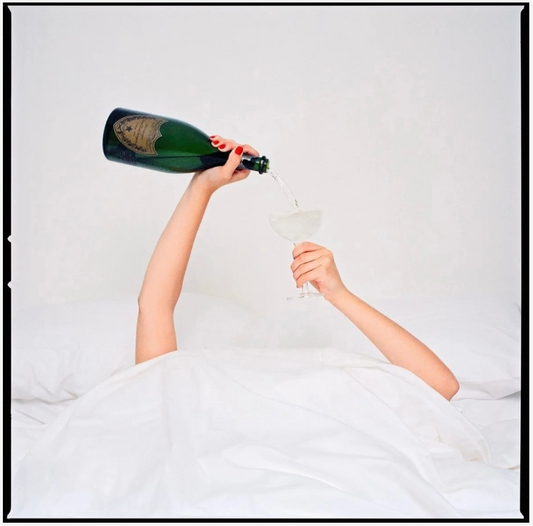 Champagne Hands-Photographic Print-Tyler Shields-Sorrel Sky Gallery