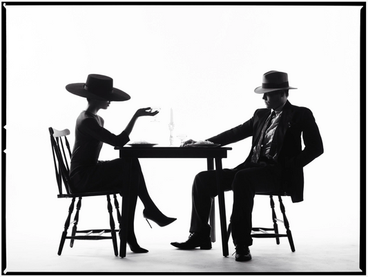 Couples Silhouette-Photographic Print-Tyler Shields-Sorrel Sky Gallery