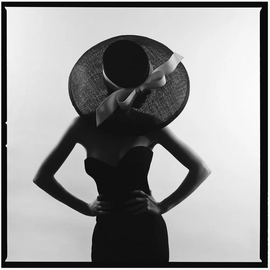 Hat and Bow Silhouette-Photographic Print-Tyler Shields-Sorrel Sky Gallery