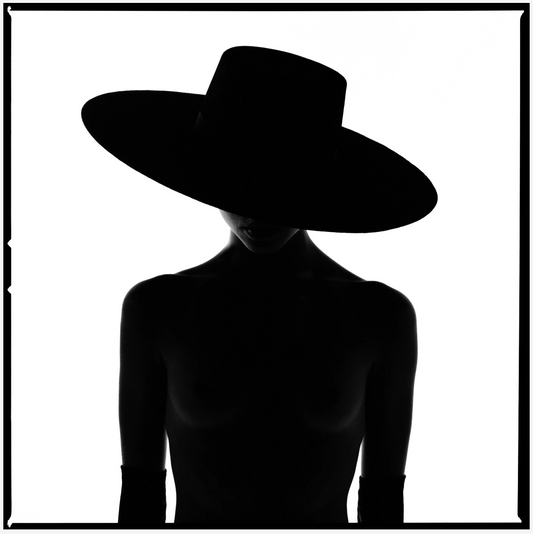 Hat and Gloves Silhouette-Photographic Print-Tyler Shields-Sorrel Sky Gallery