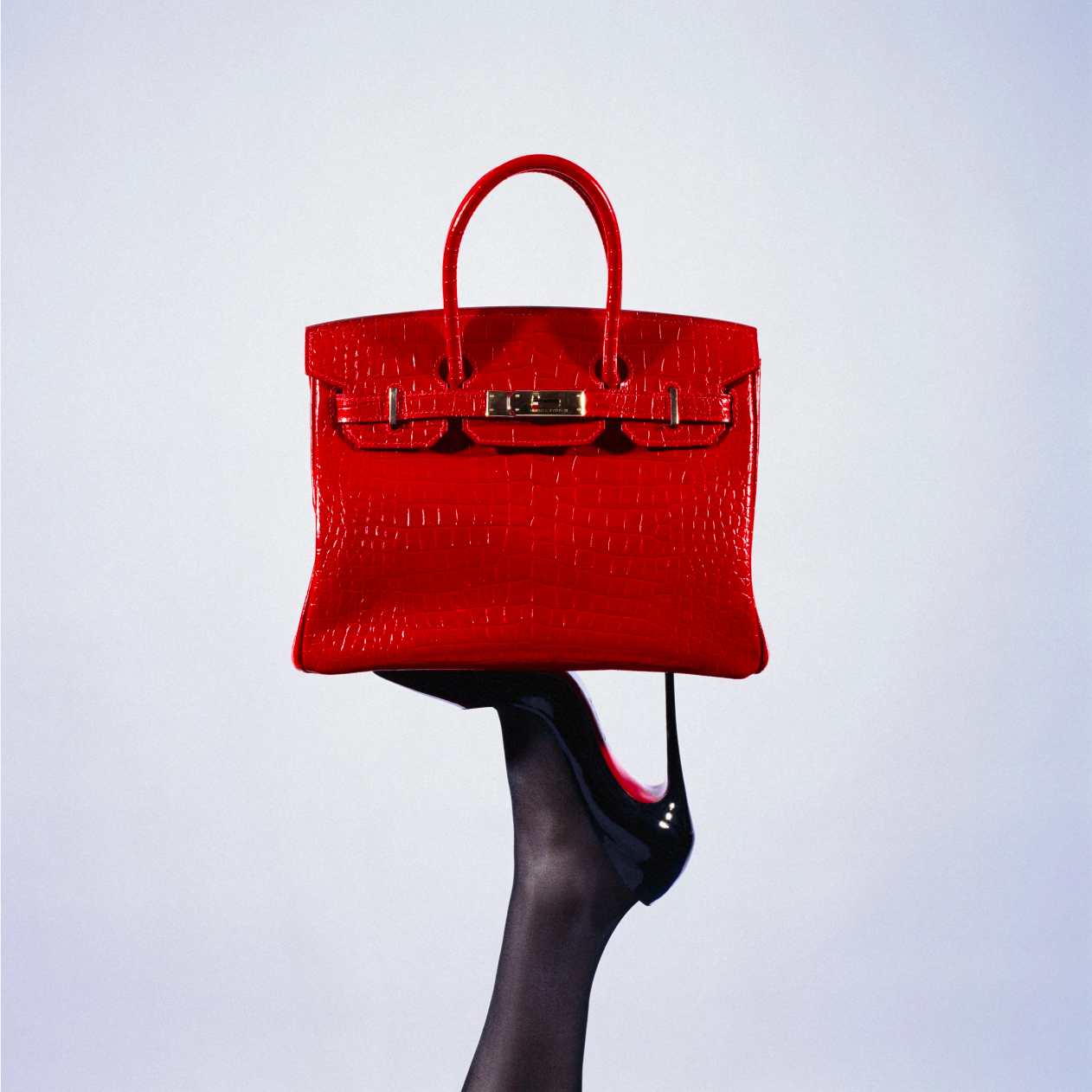 High Heel Red Birkin-Photographic Print-Tyler Shields-Sorrel Sky Gallery