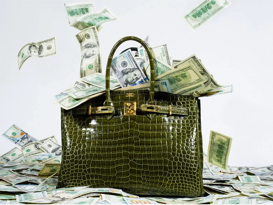 Money Birkin-Photographic Print-Tyler Shields-Sorrel Sky Gallery