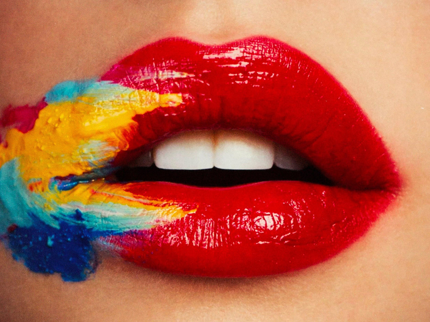 Painted Lips-Photographic Print-Tyler Shields-Sorrel Sky Gallery