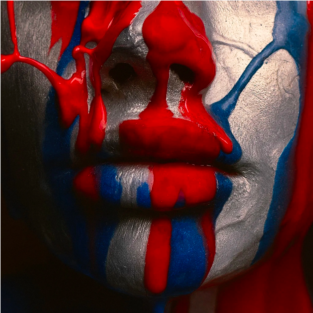 Red Lips Silver Lips-Photographic Print-Tyler Shields-Sorrel Sky Gallery