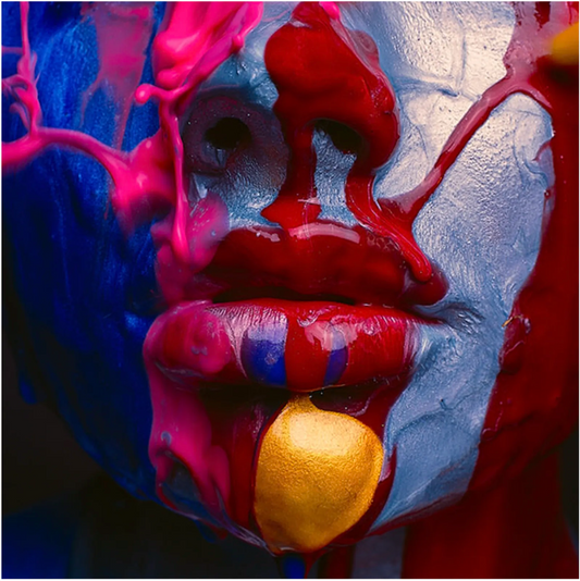 Semi Gloss Mouth-Photographic Print-Tyler Shields-Sorrel Sky Gallery