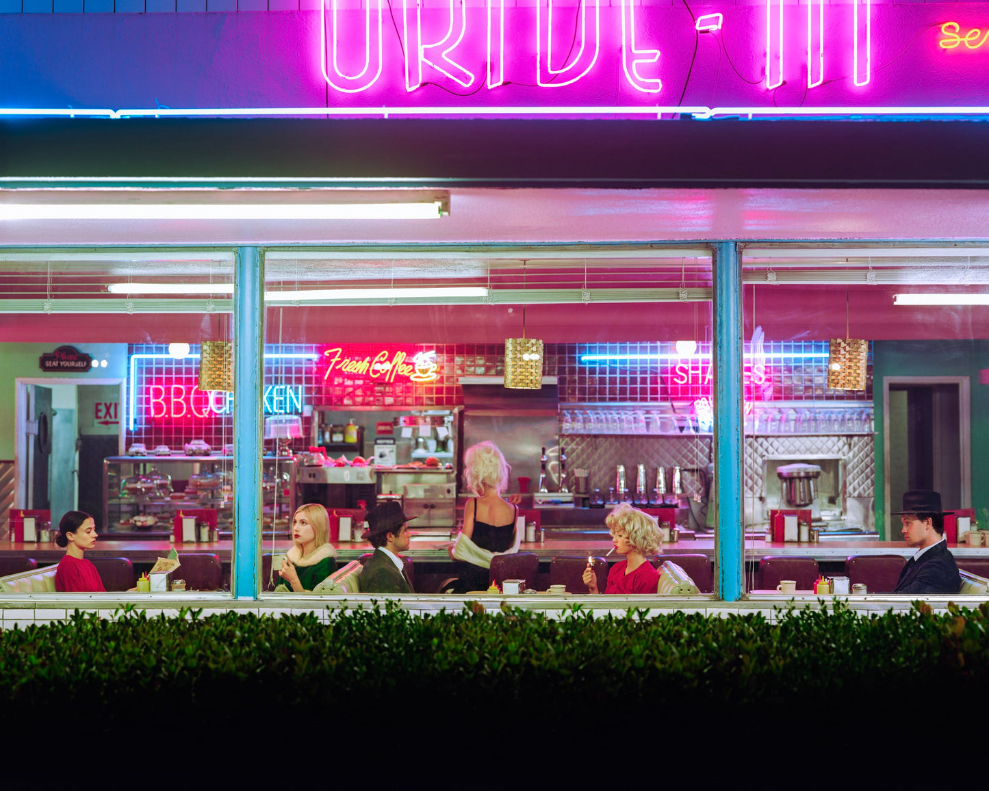 The Diner-Photographic Print-Tyler Shields-Sorrel Sky Gallery
