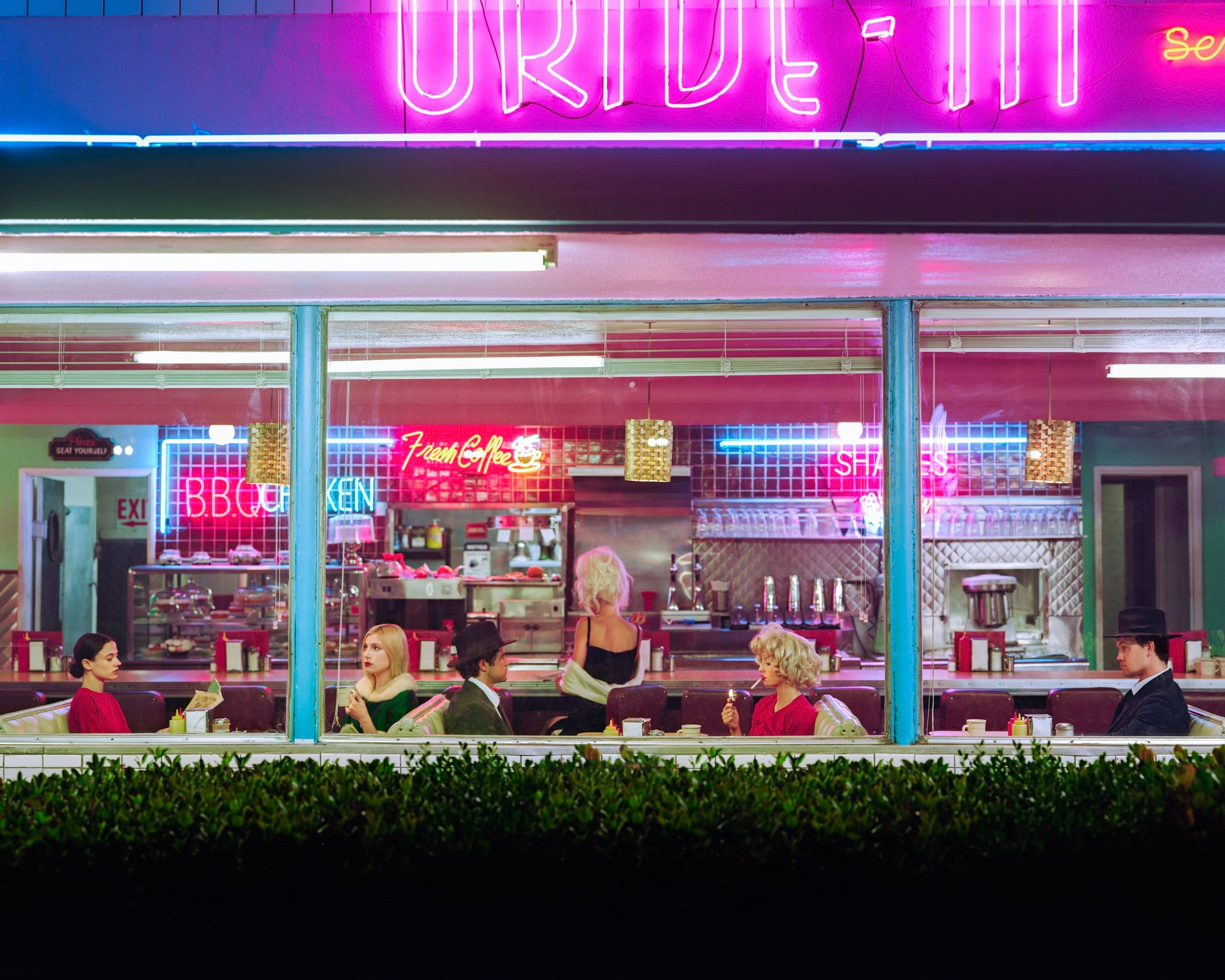 The Diner-Photographic Print-Tyler Shields-Sorrel Sky Gallery