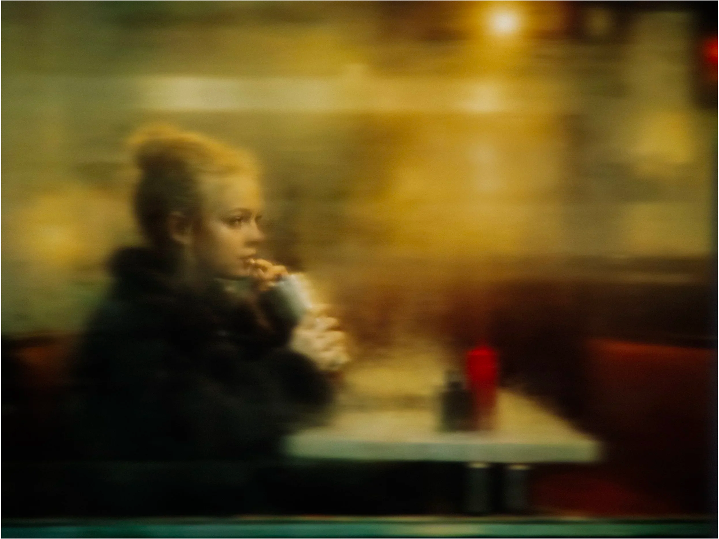 The Girl in the Diner Window-Photographic Print-Tyler Shields-Sorrel Sky Gallery