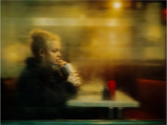 The Girl in the Diner Window-Photographic Print-Tyler Shields-Sorrel Sky Gallery