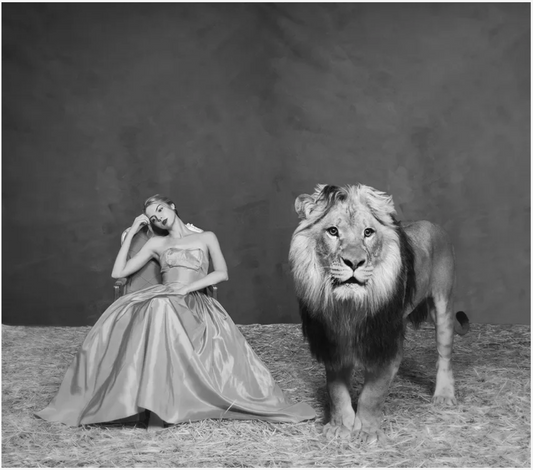 The Lady and the Lion-Photographic Print-Tyler Shields-Sorrel Sky Gallery