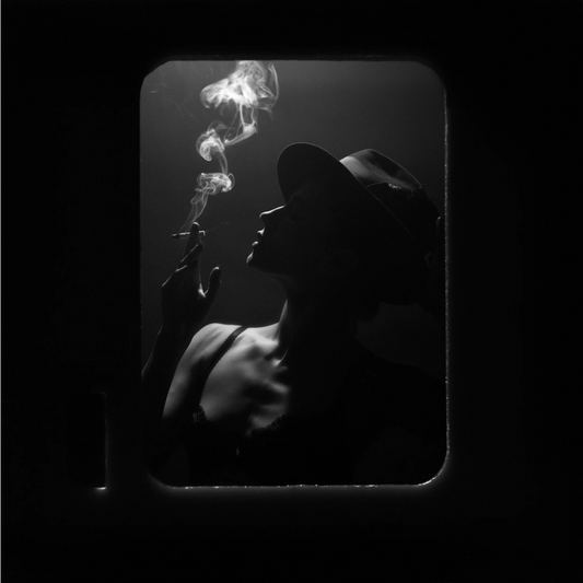 Tu Smoking on the Train-Photographic Print-Tyler Shields-Sorrel Sky Gallery