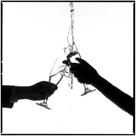Two Glasses of Champagne-Photographic Print-Tyler Shields-Sorrel Sky Gallery