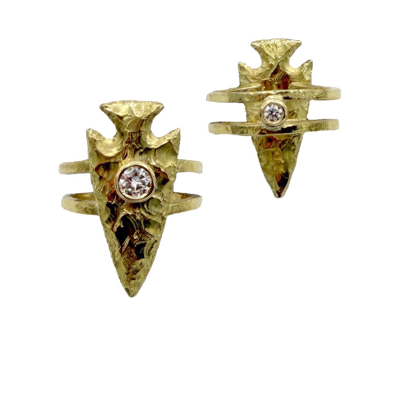 Arrowhead Diamond Ring-Jewelry-Victoria Adams-Sorrel Sky Gallery